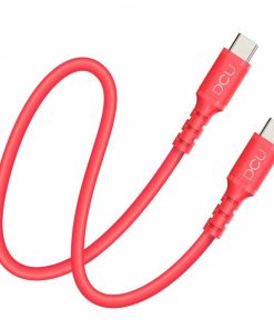 Accesorios para smartphone DCU Tecnologic | Cable Usb Tipo C 2.0 A Usb Tipo C 2.0 Rojo 1M