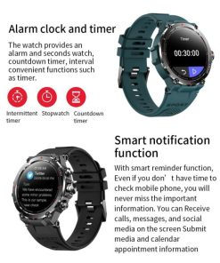 Relojes y accesorios DCU Tecnologic | Smartwatch Con Gps Y Pantalla Amoled Hd Cian