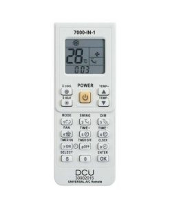 Conexiones y accesorios de vídeo/TV DCU Tecnologic | Mando A Distancia Universal Para Aire Acondicionado 7000 En 1