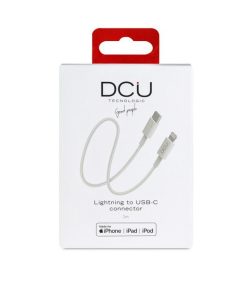 Accesorios para smartphone DCU Tecnologic | Cable Usb Tipo C A Lightning 1M Para Iphone/Ipad/Ipod