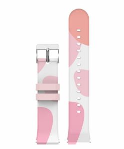 Relojes y accesorios DCU Tecnologic | Correa Silicona Blanco/Rosa 19Mm Para Junior O Similar