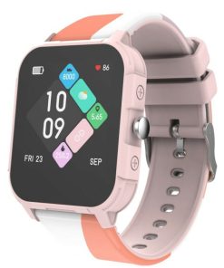 Relojes y accesorios DCU Tecnologic | Correa Silicona Blanco/Rosa 19Mm Para Junior O Similar