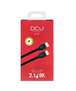 Conexiones y accesorios de vídeo/TV DCU Tecnologic | Cable Hdmi 2.1 8K@60Hz 4K@120Hz