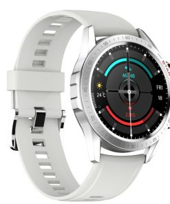 Relojes y accesorios DCU Tecnologic | Smartwatch Elegance 2 Correas Piel Negra/Silicona Blanca