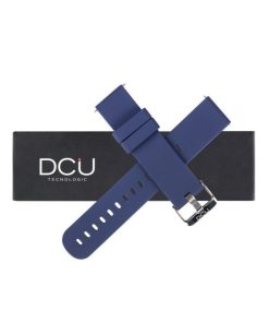 Relojes y accesorios DCU Tecnologic | Correa Silicona Azul Marino 19Mm Para 