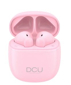 Accesorios para smartphone DCU Tecnologic | Auriculares Mini Mate Bluetooth 5.1 Rosas