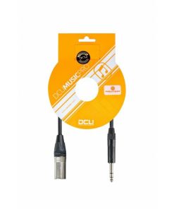 Conexiones de sonido profesional DCU Tecnologic | Cable Pro Xlr M Neutrik - 6,3 Jack M Stereo Neutrik