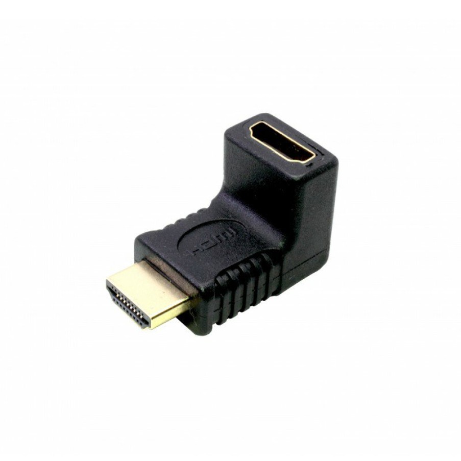 Conexiones y accesorios de vídeo/TV DCU Tecnologic | Adaptador Hdmi Macho-Hdmi Hembra 90