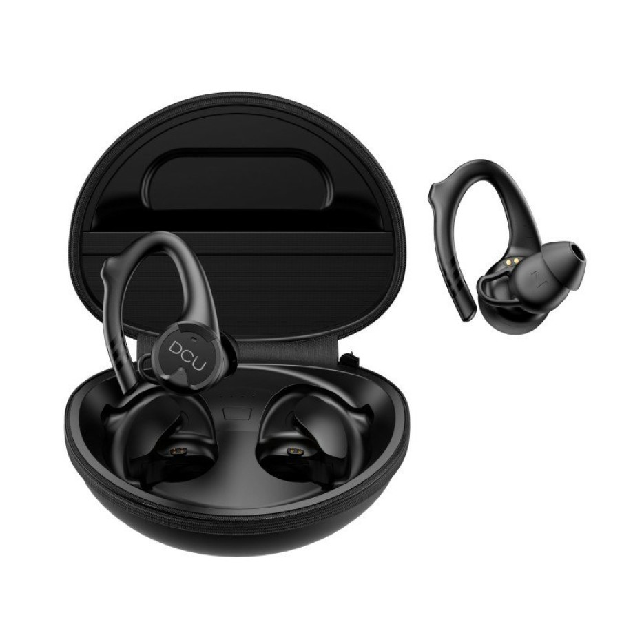 Accesorios para smartphone DCU Tecnologic | Earbuds Bluetooth Sport Earhook Ipx-6 Negros