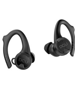 Accesorios para smartphone DCU Tecnologic | Earbuds Bluetooth Sport Earhook Ipx-6 Negros