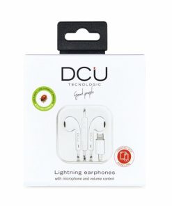 Accesorios para smartphone DCU Tecnologic | Auricular Para Iphone/Ipad Estereo Blanco