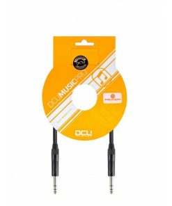 Conexiones de sonido profesional DCU Tecnologic | Cable Pro 6,3 Jack M Stereo - 6,3 Jack M Stereo Neutrik