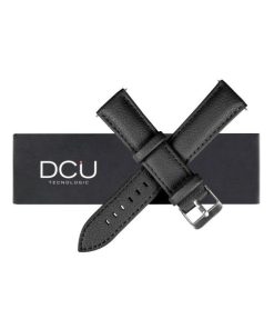 Relojes y accesorios DCU Tecnologic | Correa Piel Negra 19Mm Para Jewel O Similar