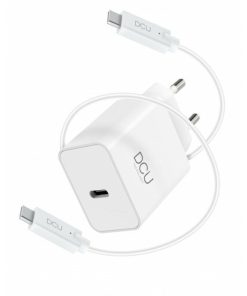 Accesorios para smartphone DCU Tecnologic | Cargador Usb Tipo C Power Delivery 30W + Cable Usb-C