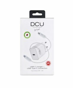 Accesorios para smartphone DCU Tecnologic | Cargador Usb Tipo C Power Delivery 30W + Cable Usb-C