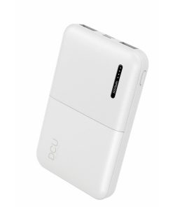 Accesorios para smartphone DCU Tecnologic | Power Bank Triple Salida 2 Usb + Usb C 5.000Mah Blanco