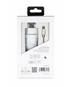 Accesorios para smartphone DCU Tecnologic | Cargador De Pared Micro Usb 2,4A