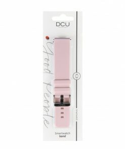 Relojes y accesorios DCU Tecnologic | Correa Silicona Rosa 19Mm Para Curved Glass Pro