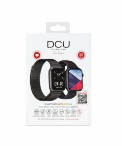 Relojes y accesorios DCU Tecnologic | Smartwatch Colorful 2 Negro + Metal