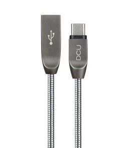 Accesorios para smartphone DCU Tecnologic | Cable Usb Tipo C A Usb Pure Metal 1M