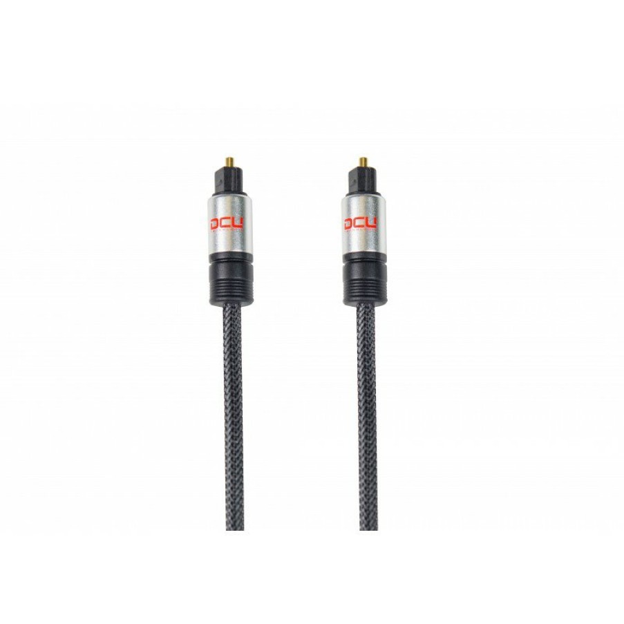 Conexiones de audio DCU Tecnologic | Cable Audio Fibra Optica Tosh-Link Macho A Fibra Optica Tosh-Link Macho