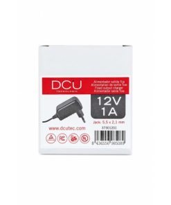 Alimentadores fijos y conmutados DCU Tecnologic | Alimentador Salida Fija 12V 1A Jack 5.5X2.1Mm