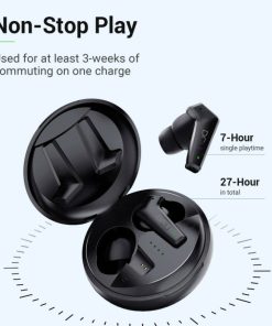 Accesorios para smartphone DCU Tecnologic | Auriculares Con Cancelacion De Ruido Activa Feedforward Negros