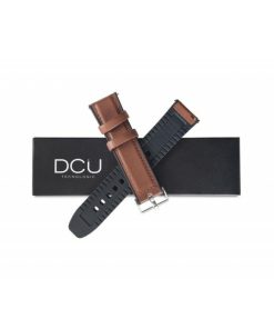 Relojes y accesorios DCU Tecnologic | Correa De Polipiel Marron 21Mm Para Full Touch