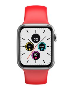 Relojes y accesorios DCU Tecnologic | Smartwatch Colorful Blanco + Rojo