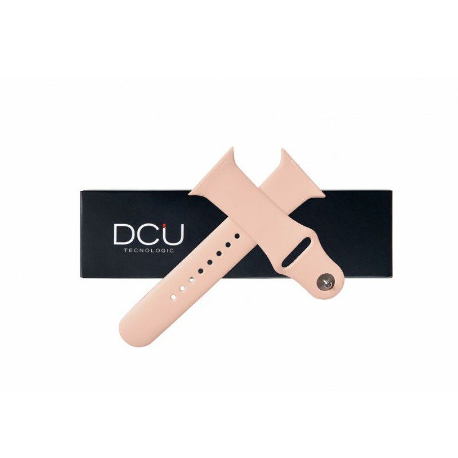 Relojes y accesorios DCU Tecnologic | Correa Silicona Rosa 22Mm Para Modelo De Llamadas