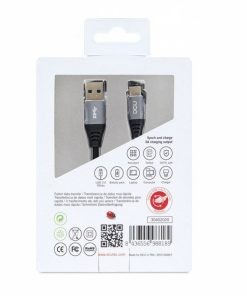 Accesorios para smartphone DCU Tecnologic | Cable Usb Tipo C 3.1 A Usb Tipo A 3.0 1,5M