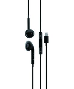 Accesorios para smartphone DCU Tecnologic | Auricular Para Iphone/Ipad Estereo Negro