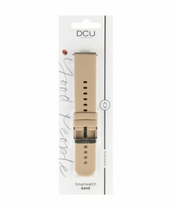 Relojes y accesorios DCU Tecnologic | Correa Silicona Beige 22Mm Para Modelo Senior