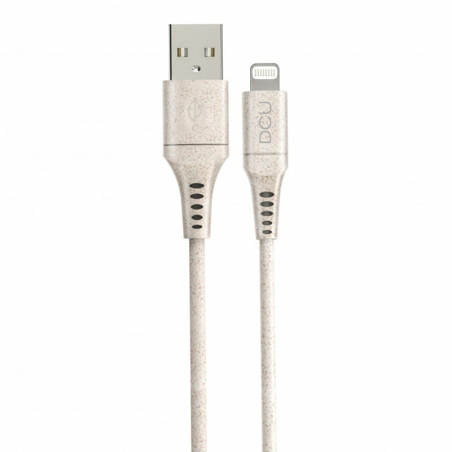 Accesorios para smartphone DCU Tecnologic | Cable Lightning Para Iphone/Ipad Eco Friendly 1.5M