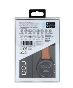 Relojes y accesorios DCU Tecnologic | Smartwatch Elegance 2 Correas Piel Marron/Silicona Negra