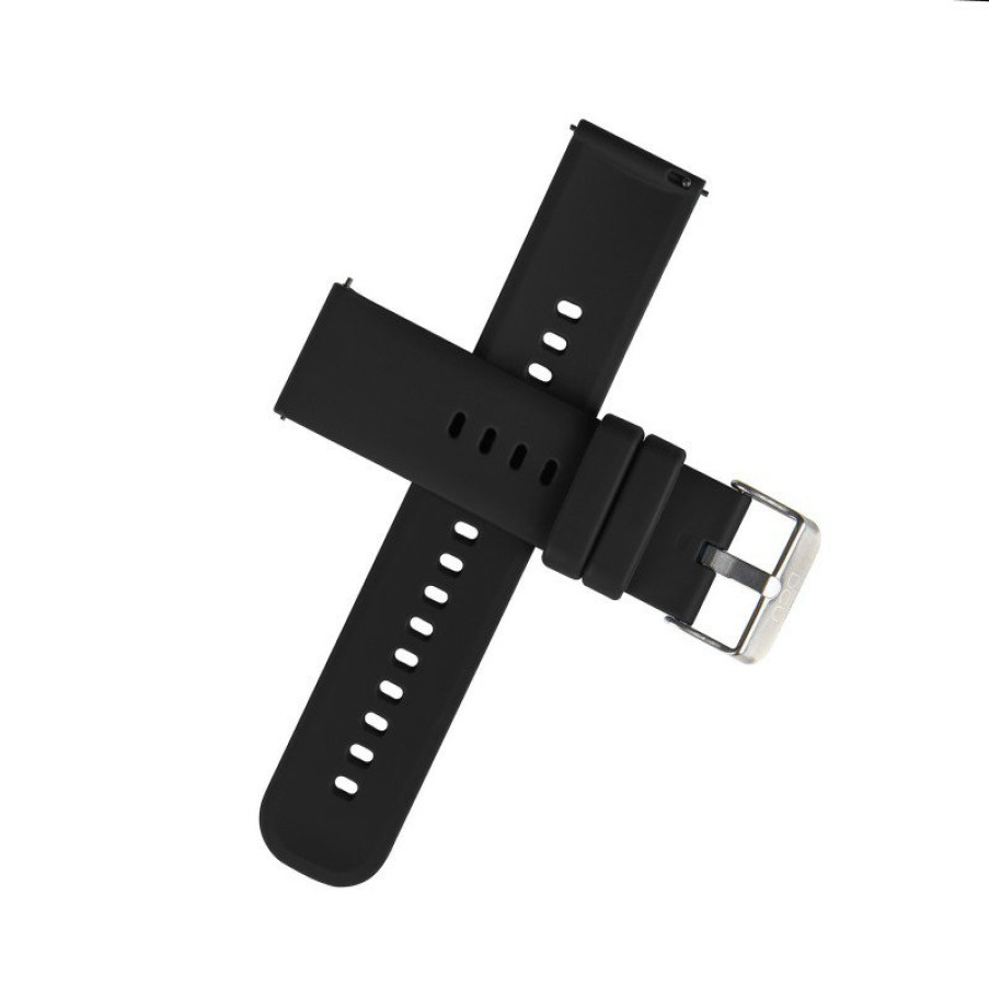 Relojes y accesorios DCU Tecnologic | Correa Silicona Negra 22Mm Para Modelo Senior