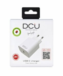 Accesorios para smartphone DCU Tecnologic | Cargador Usb Tipo C Power Delivery 20W