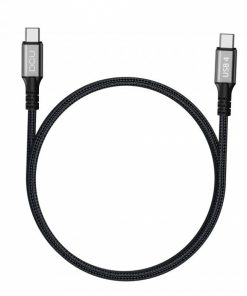 Accesorios para smartphone DCU Tecnologic | Cable Usb 4 Tipo C A Usb Tipo C 240W/40G Negro 1M