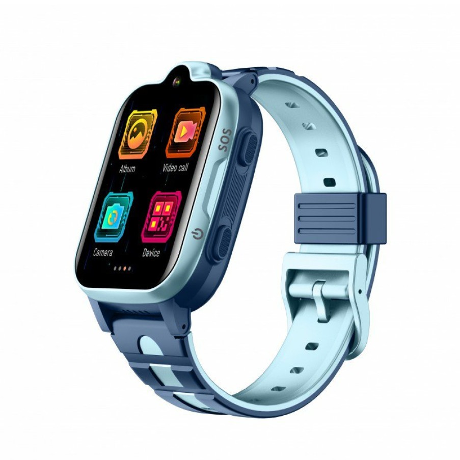 Relojes y accesorios DCU Tecnologic | Smartwatch Nin@S Con Video Llamadas 4G Y Localizacion Azul