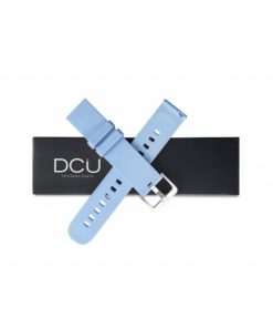 Relojes y accesorios DCU Tecnologic | Correa Silicona Azul 19Mm Para Curved Glass