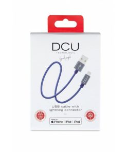 Accesorios para smartphone DCU Tecnologic | Cable Lightning Para Iphone, Ipad E Ipod A Usb 2M