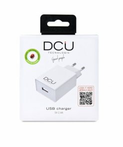 Accesorios para smartphone DCU Tecnologic | Cargador 1 X Usb 5V 2.4 A