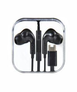 Accesorios para smartphone DCU Tecnologic | Auriculares Usb Tipo C Estereo Negros