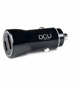 Accesorios para smartphone DCU Tecnologic | Cargador De Coche Qc 3.0 + Power Delivery 18W