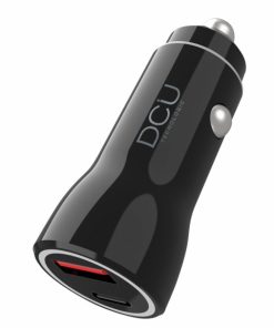 Accesorios para smartphone DCU Tecnologic | Cargador De Coche Qc 3.0 + Power Delivery 18W